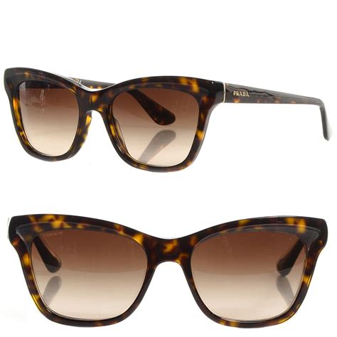 prada tortoise shell glasses|Prada cat eye tortoiseshell sunglasses.